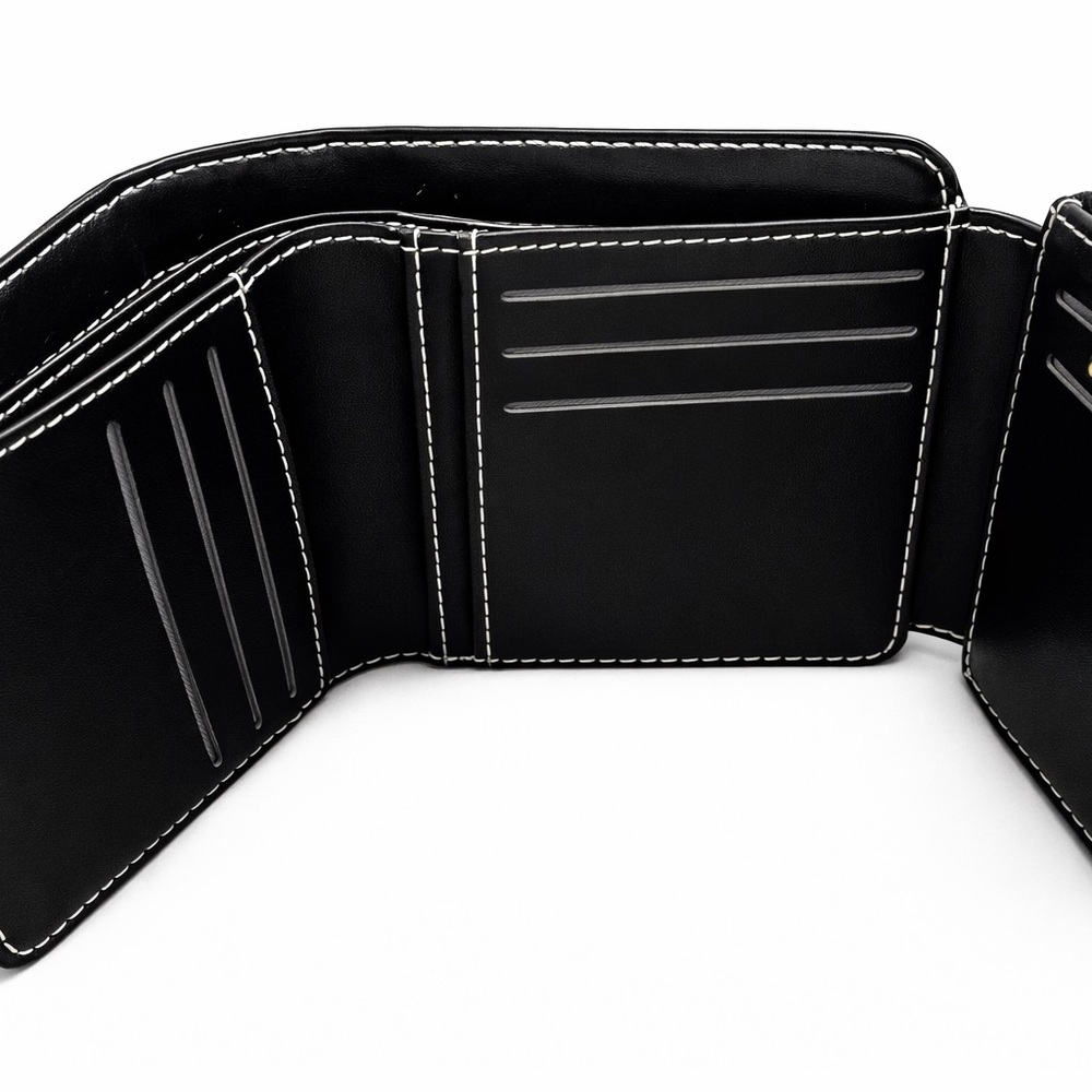 Elegant Black Leather Wallet